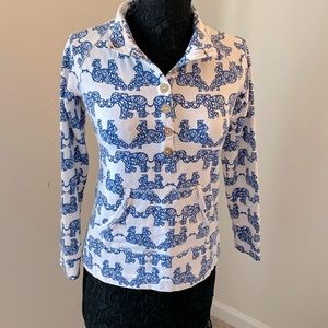 Lilly Pulitzer Elephant print Pullover